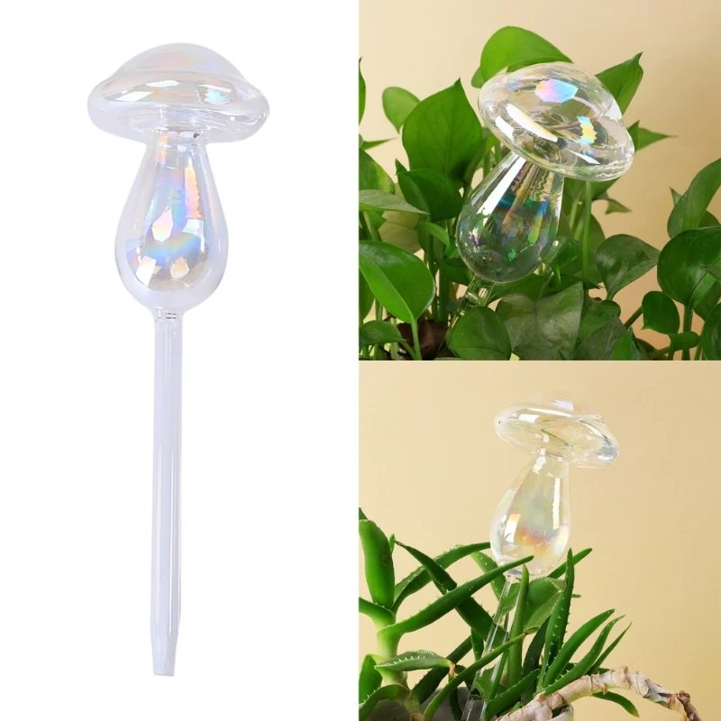 1/2 個ガラスストロー自動植物散水電球自己散水キノコ水装置 - Plant Parent Kit のレビューと価格