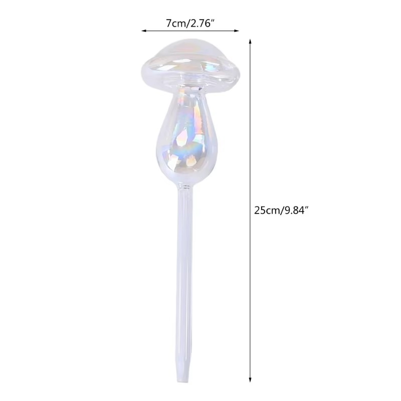 1/2 個ガラスストロー自動植物散水電球自己散水キノコ水装置 - Plant Parent Kit のレビューと価格