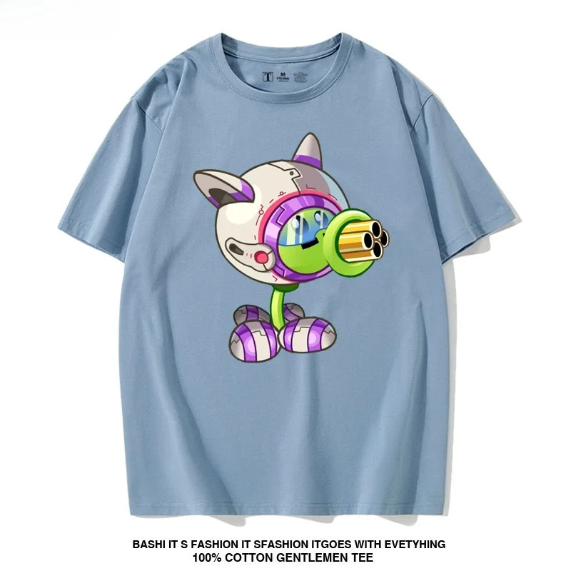 新しい植物 vs ゾンビ半袖綿子供用 Tシャツ小学校男の子女 - New Plant Parent のレビューと価格
