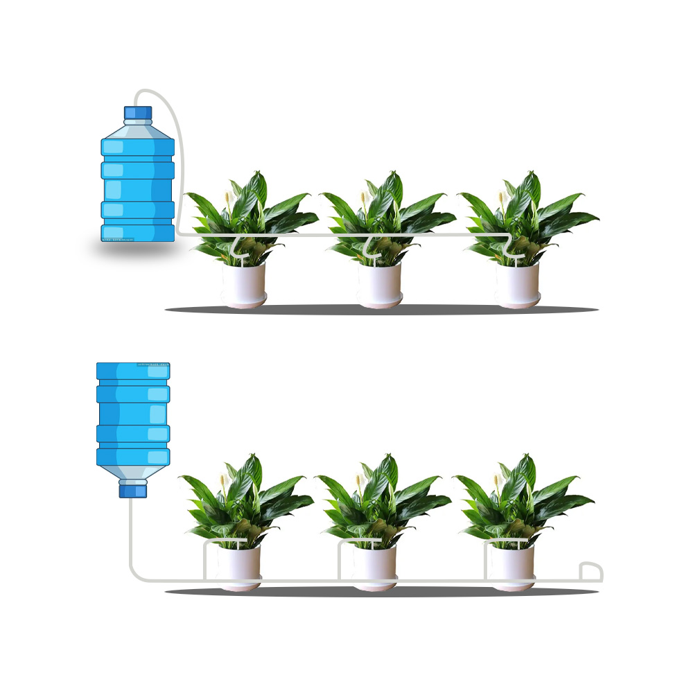 ガーデン点滴灌漑キット、調整バルブ付き、鉢植え植物用散水装置 - Plant Parent Kit のレビューと価格