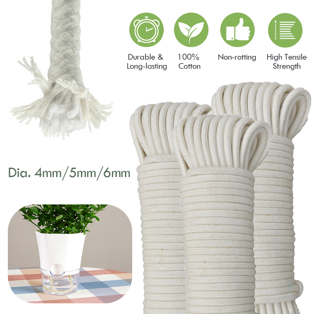 自動自己散水コットンウィックコード、鉢植え、苗、植木鉢、DI - Plant Parent Kit のレビューと価格